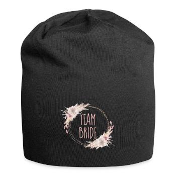 Boho Team Bride 1 - Jersey-Beanie - Schwarz - Vorne