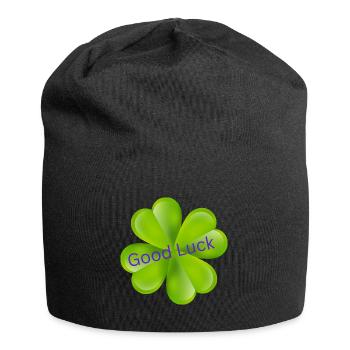 Bonne chance - Bonnet en jersey - noir - Devant