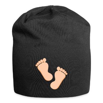 Foot Feet Foot Care Podiatry - Jersey Beanie - black - Front