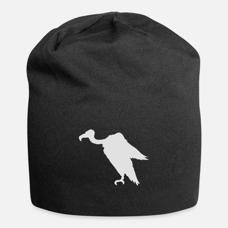 Geier - Jersey-Beanie - Schwarz