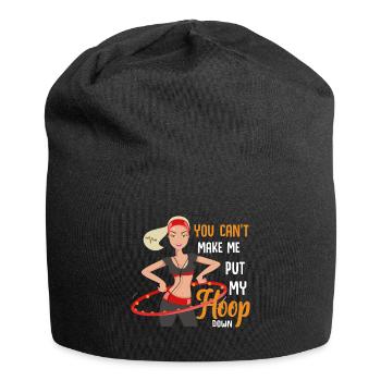Tu ne m’amènes pas à ranger mon hoop - Bonnet en jersey - noir - Devant