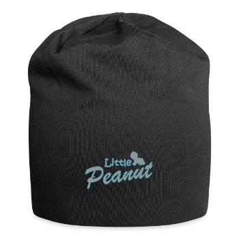 Petite Cacahuète. Nouveau bébé! * BESTSELLER * Choix de couleurs - Bonnet en jersey - noir - Devant