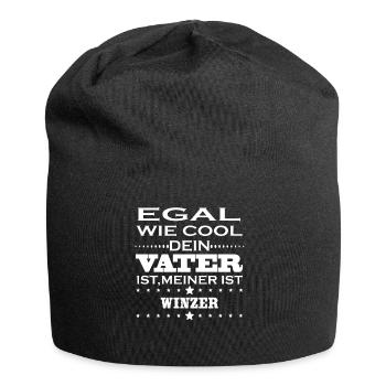 Egal cool vater WINZER - Jersey-Beanie - Schwarz - Vorne