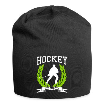 Hockey Dad - Jersey-Beanie - Schwarz - Vorne