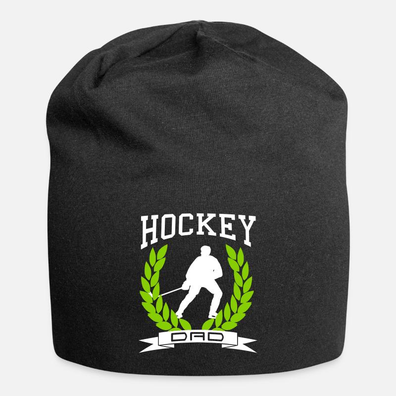 Hockey Dad - Jersey-Beanie - Schwarz