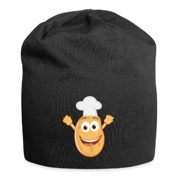 kartoffeln potato halloween gemuese vegetables31 - Jersey-Beanie - Schwarz - Vorne
