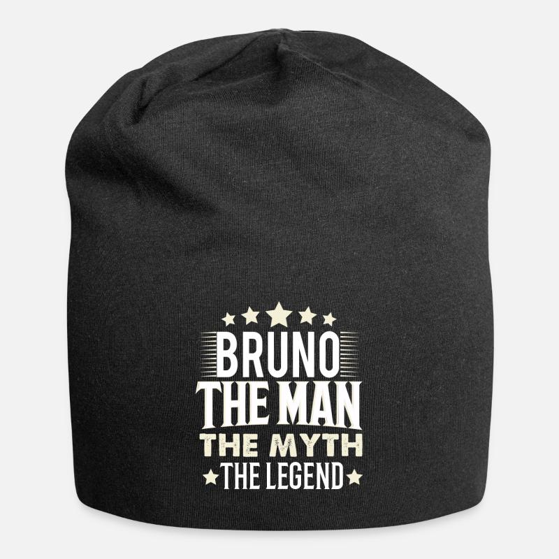 Bruno - Bonnet en jersey - noir