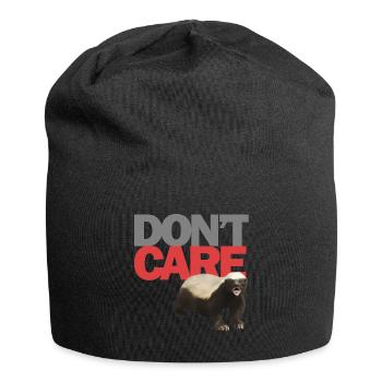 Honey Badger Don't Care - Jersey Beanie - black - Front