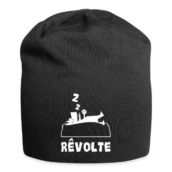 Rêvolte - Bonnet en jersey - noir - Devant