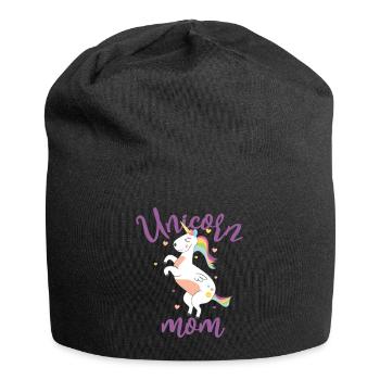 Unicorn Mother - Les mères sont des licornes spéciales - Bonnet en jersey - noir - Devant