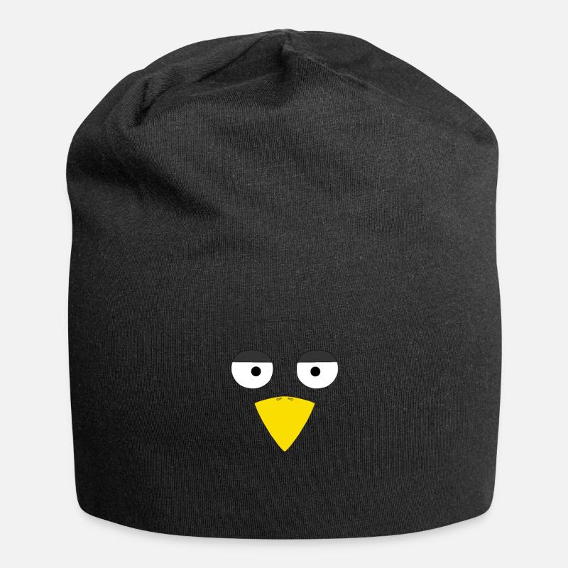 Rabe - Jersey-Beanie - Schwarz