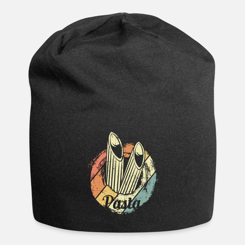 Pâtes pâtes - Bonnet en jersey - noir