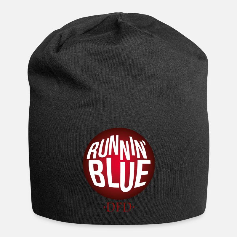 Runnin 'Blue - Bonnet en jersey - noir