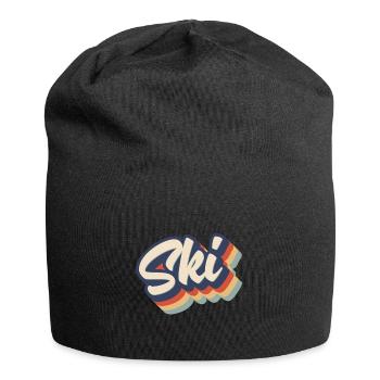 Ski - Jersey-Beanie - Schwarz - Vorne