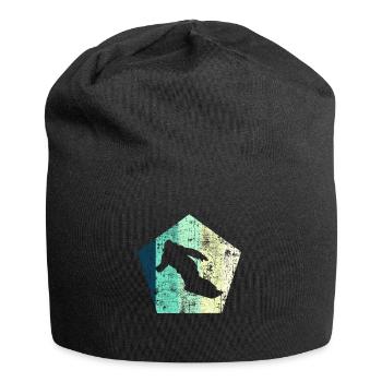 Snowboarding - Jersey-Beanie - Schwarz - Vorne