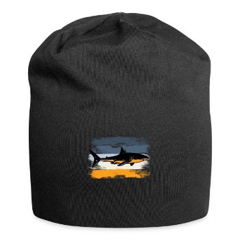 Hai - Jersey-Beanie - Schwarz - Vorne