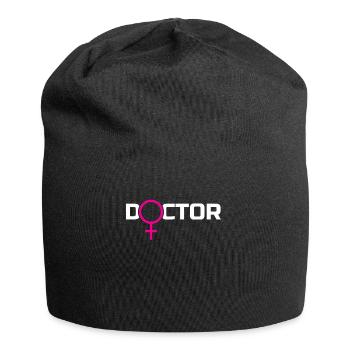 Doctor PhD Doctor PhD grad - Bonnet en jersey - noir - Devant