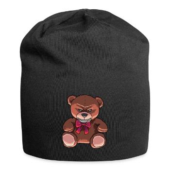Horror Teddy verdorben schlecht Horror Halloween - Jersey-Beanie - Schwarz - Vorne