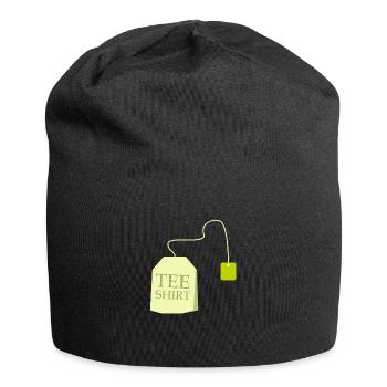 Tea Shirt Funny Saying Ambiguous Gift - Jersey Beanie - black - Front