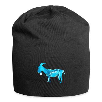 ZIEGE - Bonnet en jersey - noir - Devant