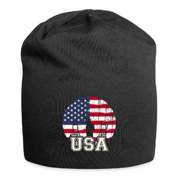 Usa Statue of Liberty - Jersey Beanie - black - Front