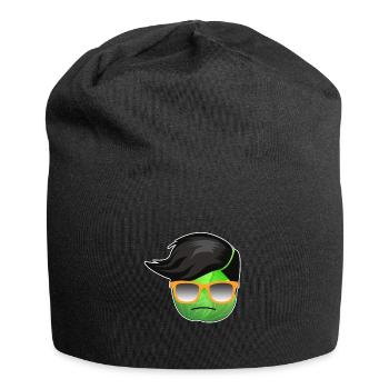 KOHLKOPF - Jersey-Beanie - Schwarz - Vorne