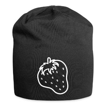 fraise - Bonnet en jersey - noir - Devant