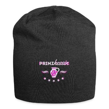 Prinzhessin Apfelwein Bembel Hessen Frauen Shirt - Jersey-Beanie - Anthrazit - Vorne