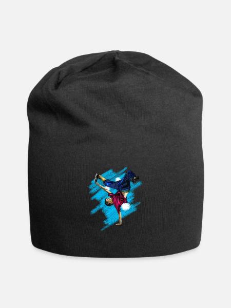 hip hop - Jersey Beanie - black