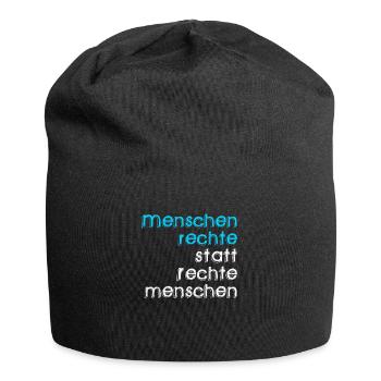 FCK AFD - Jersey-Beanie - Schwarz - Vorne