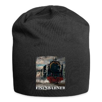 Eisenbahner Triebfahrzeugführer Lokomotive - Jersey-Beanie - Schwarz - Vorne