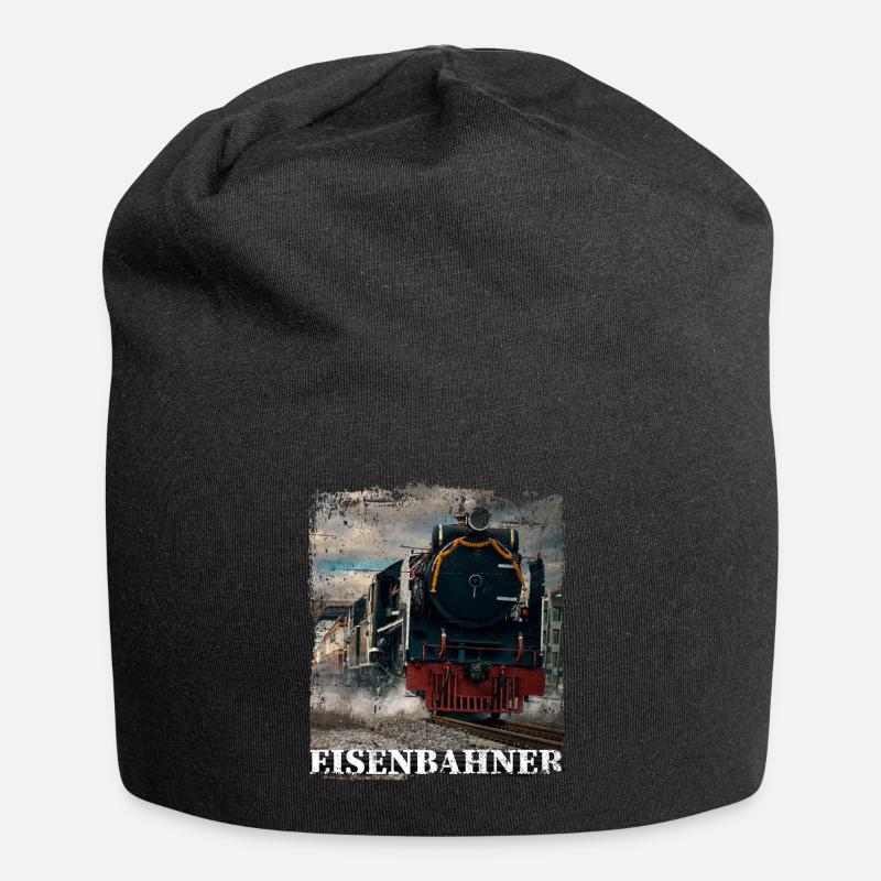 Eisenbahner Triebfahrzeugführer Lokomotive - Jersey-Beanie - Schwarz