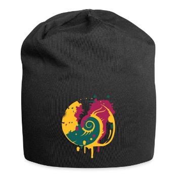 Graffiti of a fossil snail - Jersey Beanie - black - Front