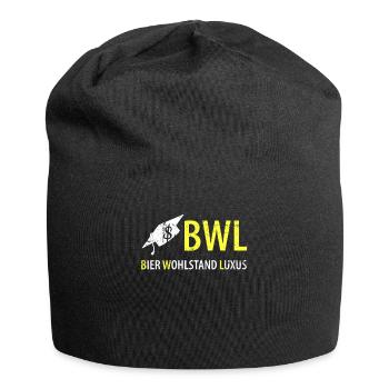 BWL - Jersey-Beanie - Schwarz - Vorne