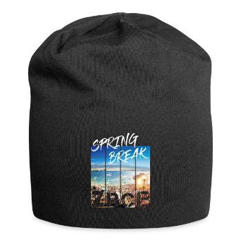 Zrce Spring Break - Jersey-Beanie - Schwarz - Vorne