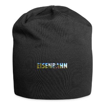 Zug Eisenbahn Eisenbahner Züge Triebfahrzeugführer - Jersey-Beanie - Schwarz - Vorne