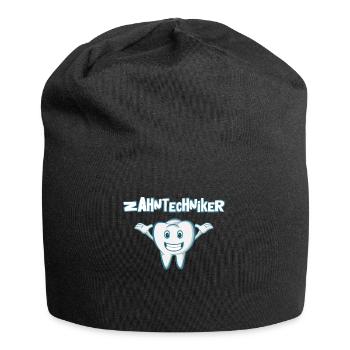 Zahntechnik Zahntechniker - Jersey-Beanie - Schwarz - Vorne