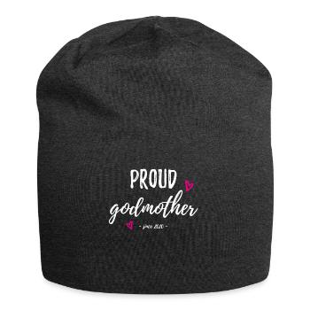godmother - Jersey Beanie - charcoal grey - Front