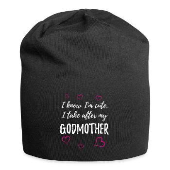 Patentante - Jersey-Beanie - Schwarz - Vorne