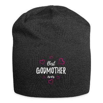 godmother - Jersey Beanie - charcoal grey - Front