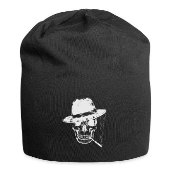 Sir Mister Death Ghost Fantasy Skull Skull - Jersey Beanie - black - Front