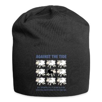 Against the Tide - Jersey Beanie - black - Front