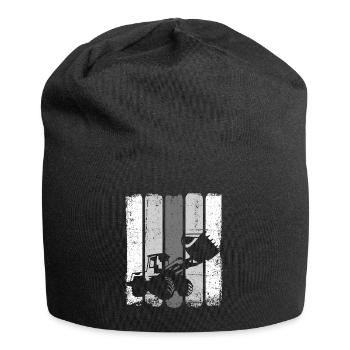 Excavator - Jersey Beanie - black - Front