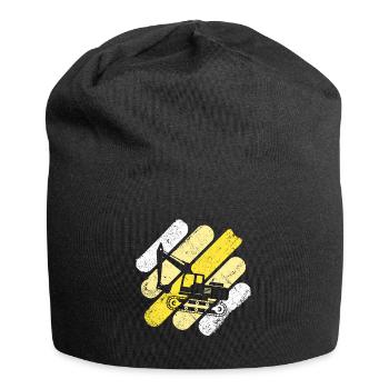 Excavator - Jersey Beanie - black - Front