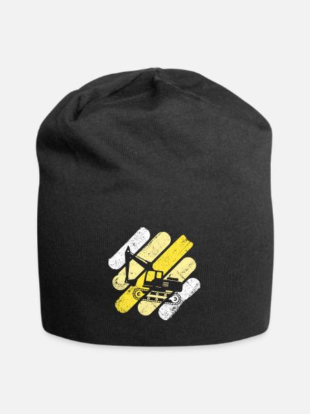 Bagger - Jersey-Beanie - Schwarz