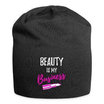Kosmetikerin Kosmetik kosmetiker - Jersey-Beanie - Schwarz - Vorne