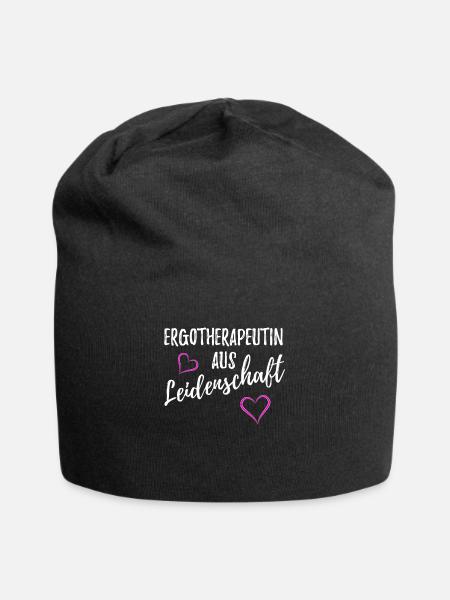 ERGOTHERAPEUTIN - Jersey-Beanie - Schwarz