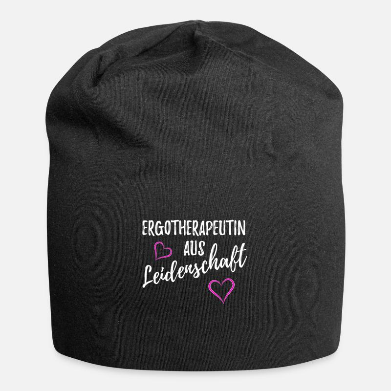 ERGOTHERAPEUTIN - Jersey-Beanie - Schwarz