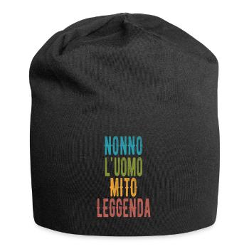Nonno Uomo Mito Leggenda Regalo - Jersey-Beanie - Schwarz - Vorne