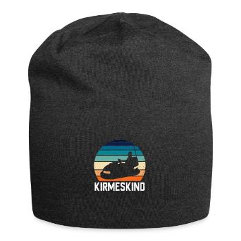 Kirmeskind fair and funfair gift - Jersey Beanie - charcoal grey - Front